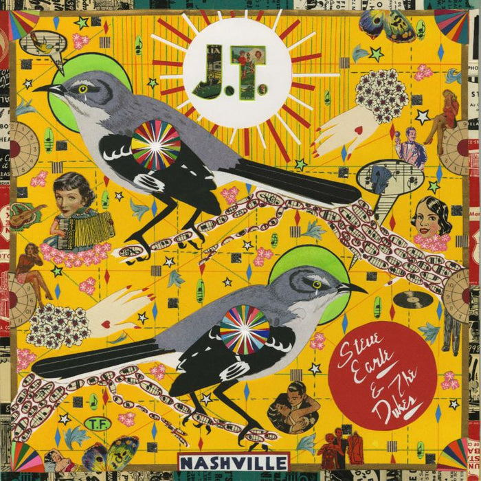 Steve Earle And The Dukes: J.T. (RED VINYL, INDIE EXCLUSIVE)