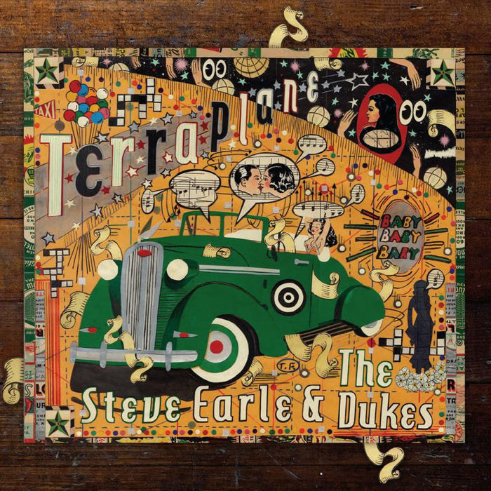 Steve Earle And The Dukes: Terraplane (Transparent Gold Vinyl)
