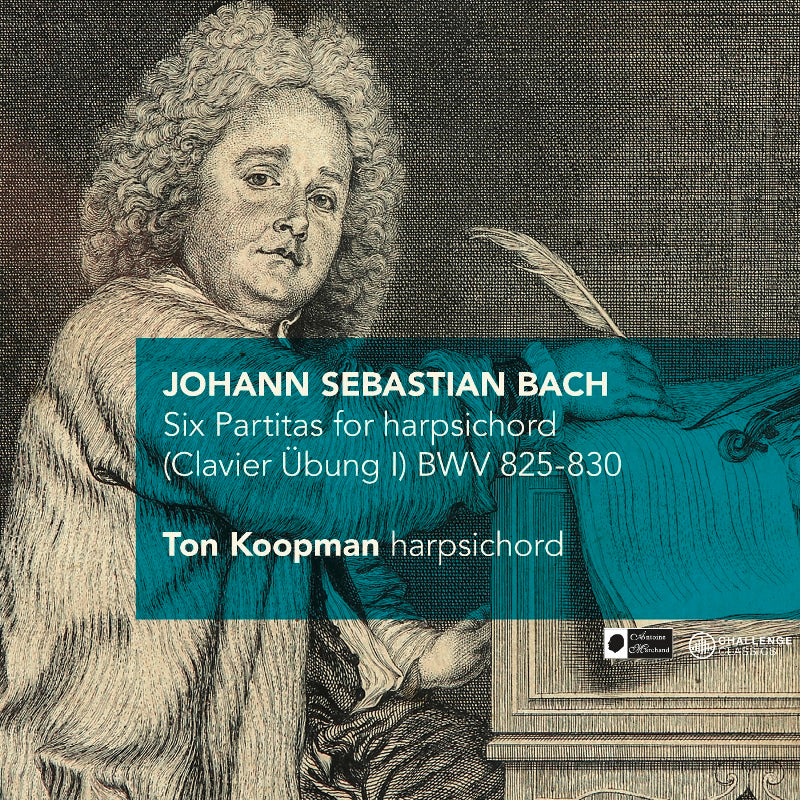 Ton Koopman: J.S. Bach: Six Partitas for Harpsichord, BWV 825-830