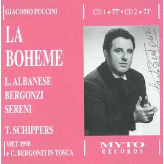 Bergonzi/Albanese/Sereni/Hurley/Harvout/MET1958: La Boheme
