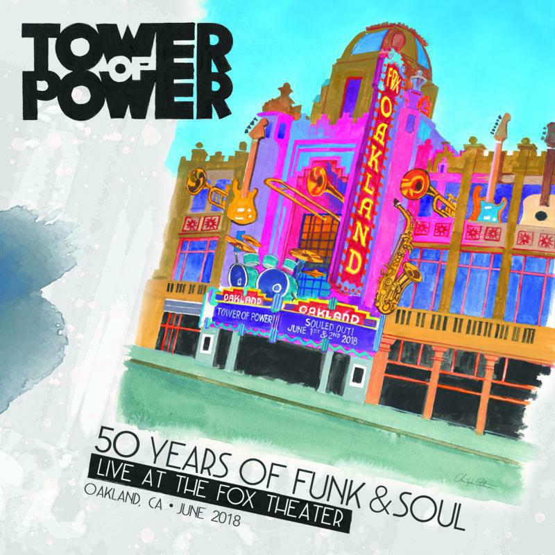 Tower Of Power: 50 Years of Funk & Soul: Live at the Fox Theater - Oakland, CA, June 2018 (3LP)