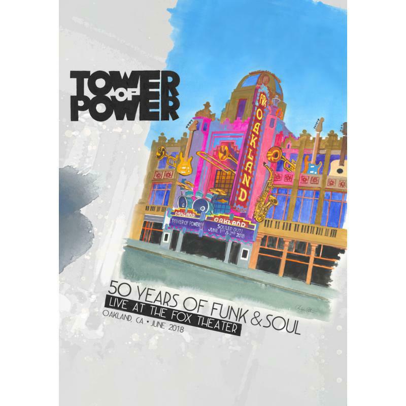 Tower Of Power: 50 Years Of Funk & Soul: Live At The Fox Theater - Oakland, CA, June 2018 (DVD)