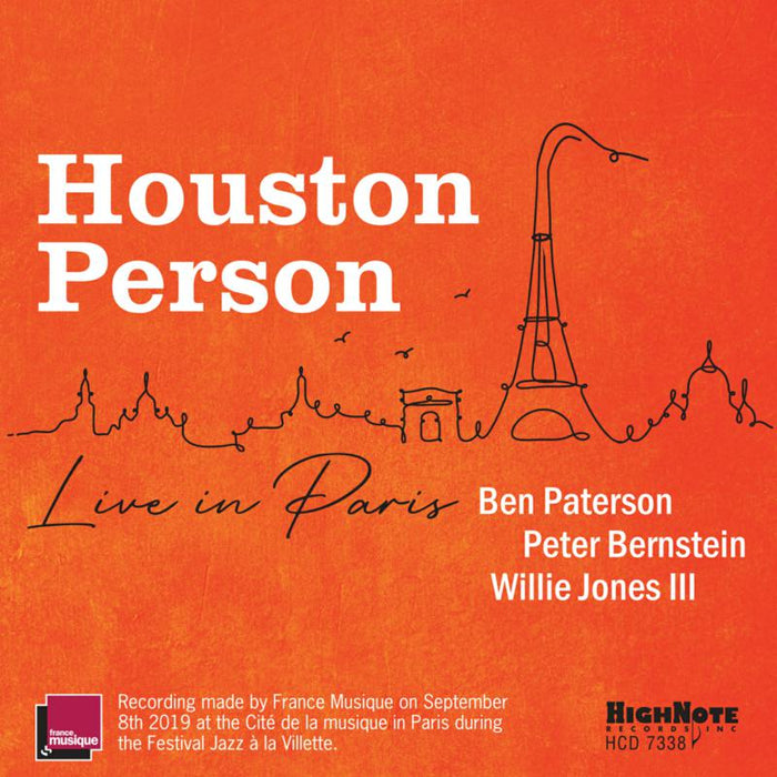 Houston Person: Houston Person Live in Paris
