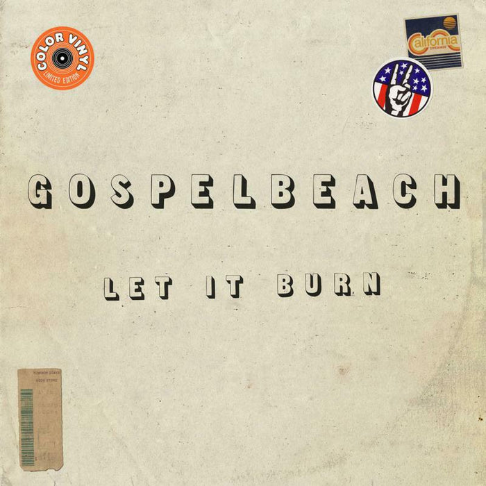 Gospelbeach: Let It Burn (Clear Green Vinyl) (LP)