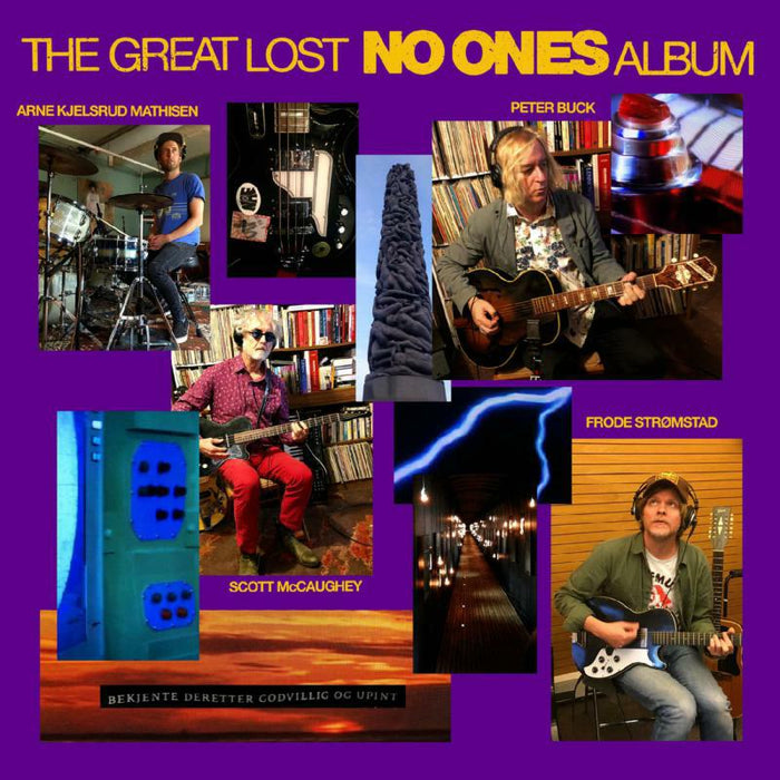 The No Ones: The Great Lost No Ones Album (LP+7) (Yellow Splatter Vinyl)