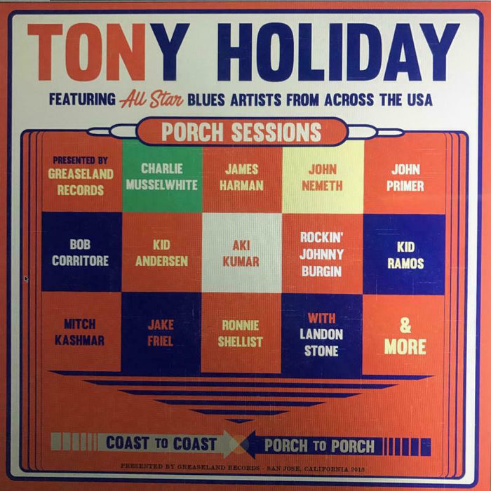 Tony Holiday: Porch Sessions