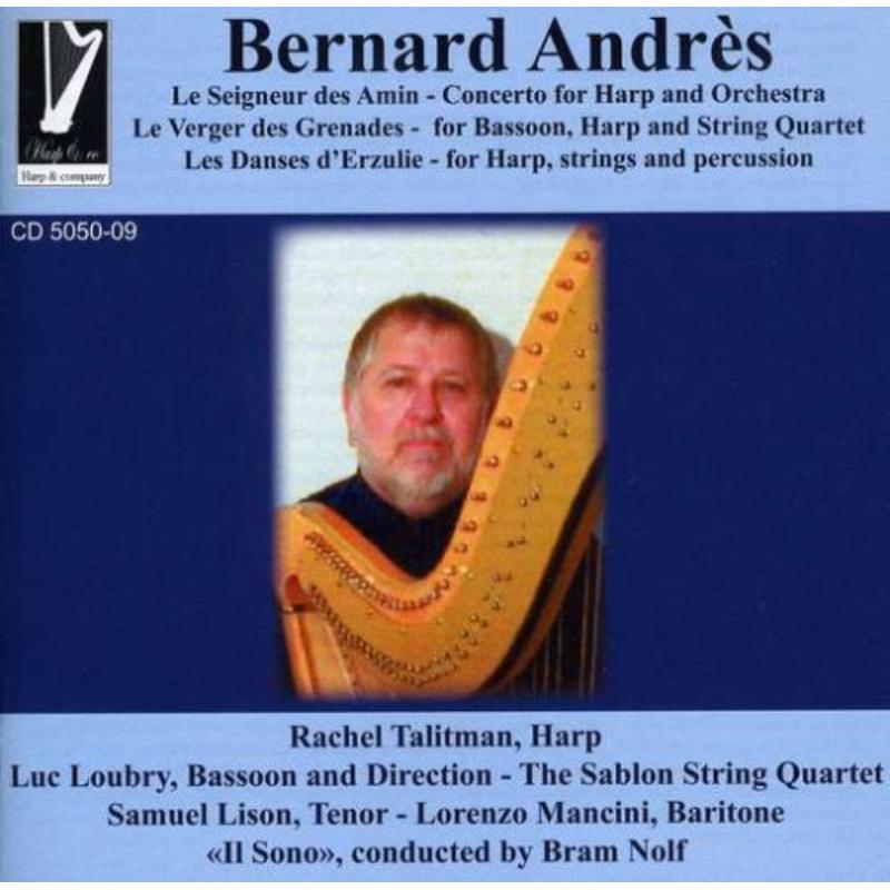 Rachel Talitman harp, Luc Loubry ba: Andres: Le Seigneur des Amin, Le Verger des