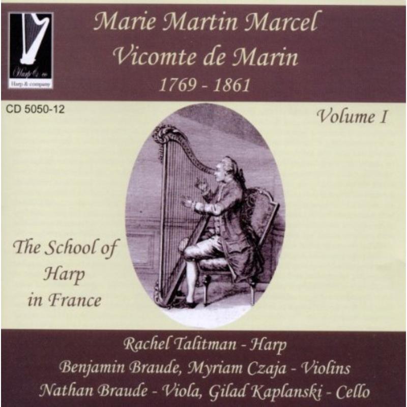 Rachel Talitman Harp, B. & N. Braud: de Marin: The School of Harp in France