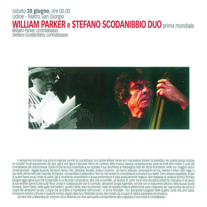 William Parker & Stefano Scodanibbio: Bass Duo