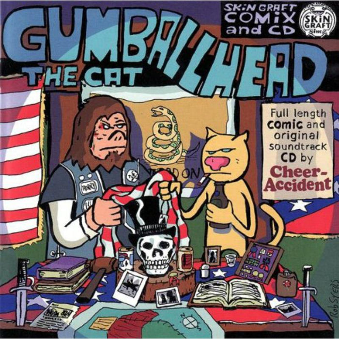 Cheer-Accident: Gumballhead The Cat w/ Comic Book