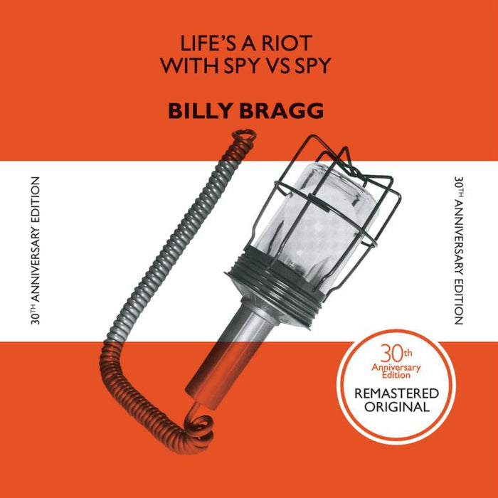 Billy Bragg: Life's a Riot with Spy vs. Spy (30th Anniversary Edition) (Orange LP)