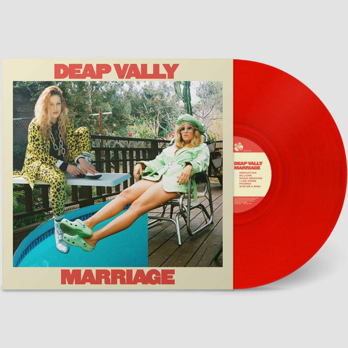 Deap Vally: Marriage (Transparent Red Vinyl)