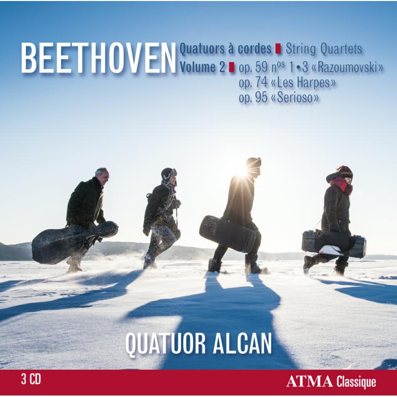 Quatuor Alcan: Beethoven: String Quartets Vol 2