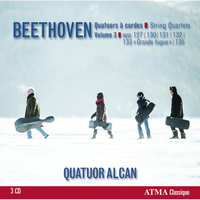 Quatuor Alcan: Beethoven: String Quartets, Vol. 3. Op. 127, 131, 130, 133 G
