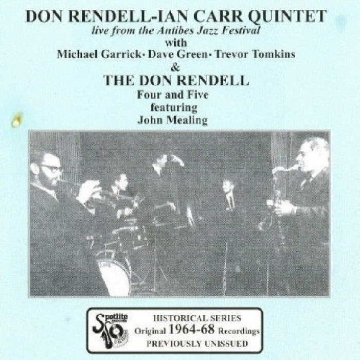 Don Rendell - Ian Carr Quintet: Live from the Antibes Jazz Festival