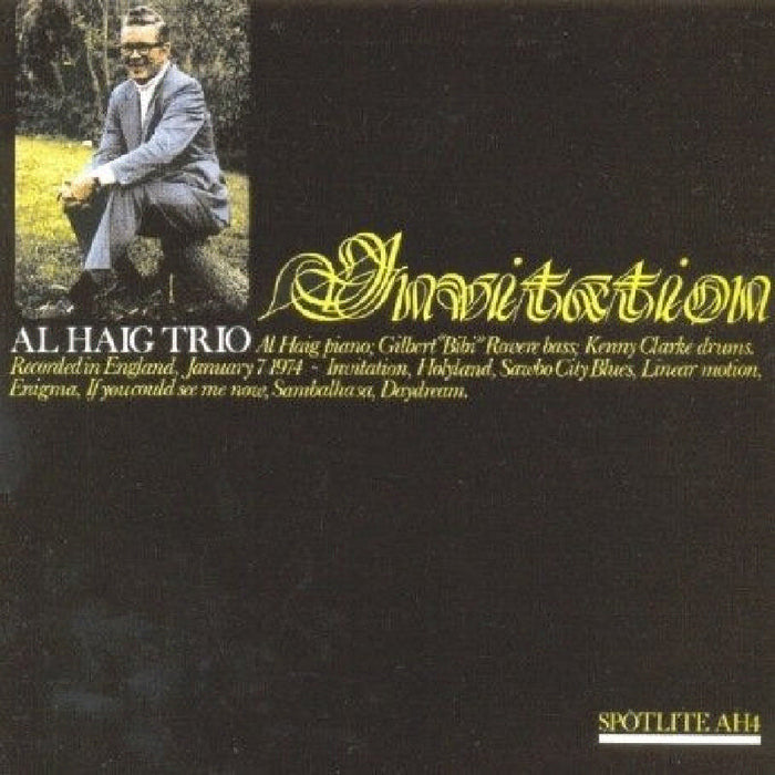 Al Haig Trio: Invitation