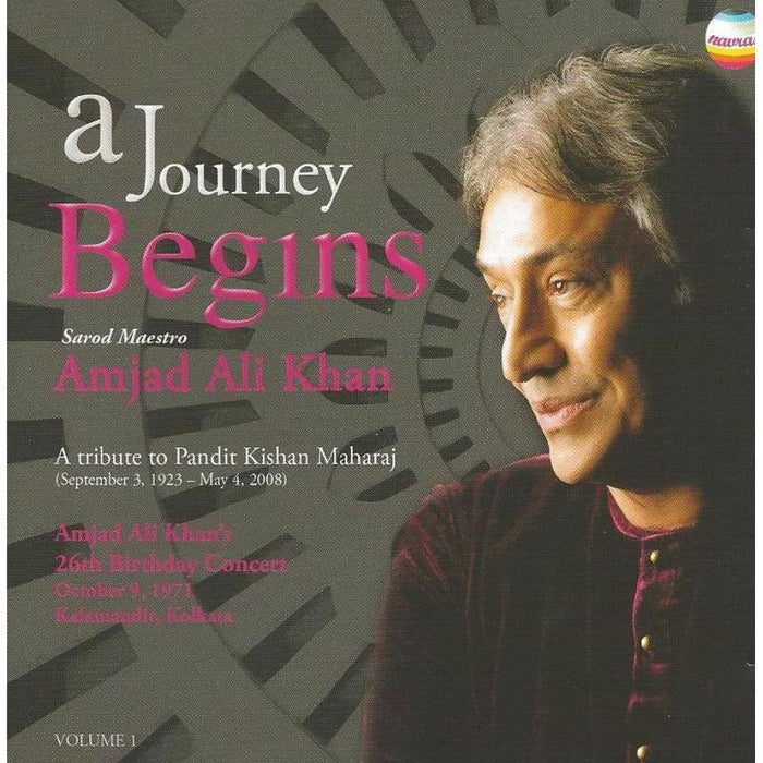 Amjad Ali Khan: A Journey Begins Vol.1 - A Tribute to Kishan Maharaj (2CD)