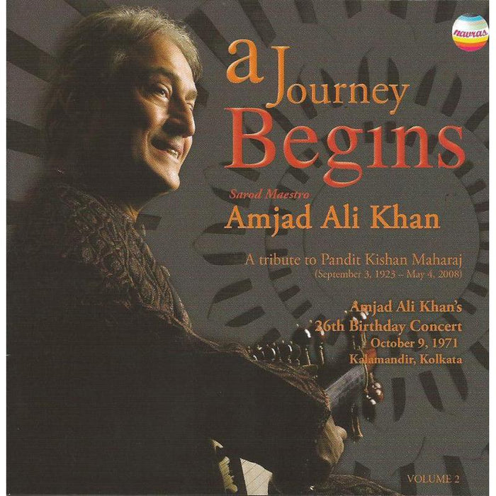 Amjad Ali Khan: A Journey Begins Vol.2 - A Tribute to Kishan Maharaj (2CD)