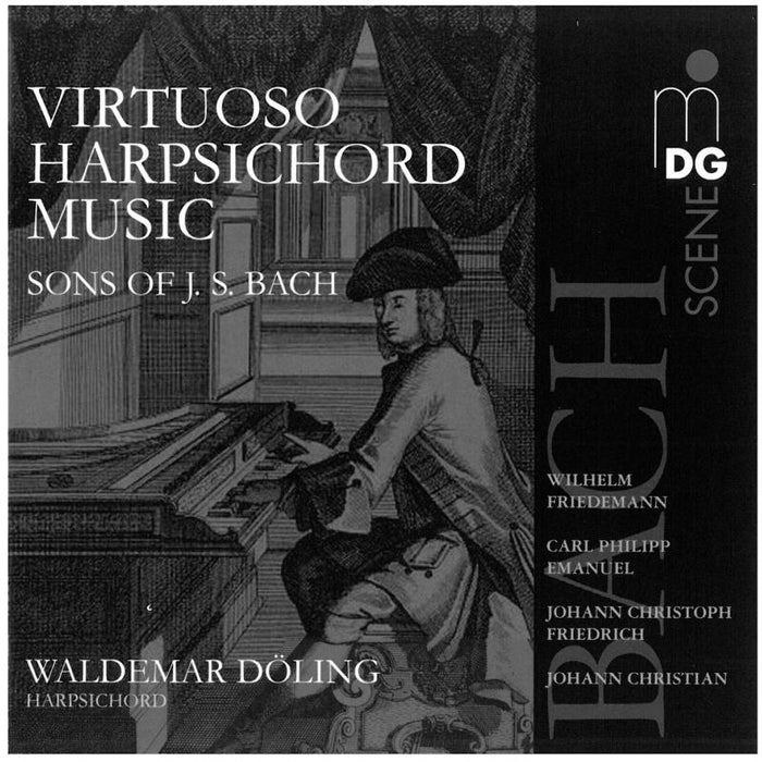 Waldemar Doling: Virtuoso Harpsichord Music: Sons of Bach