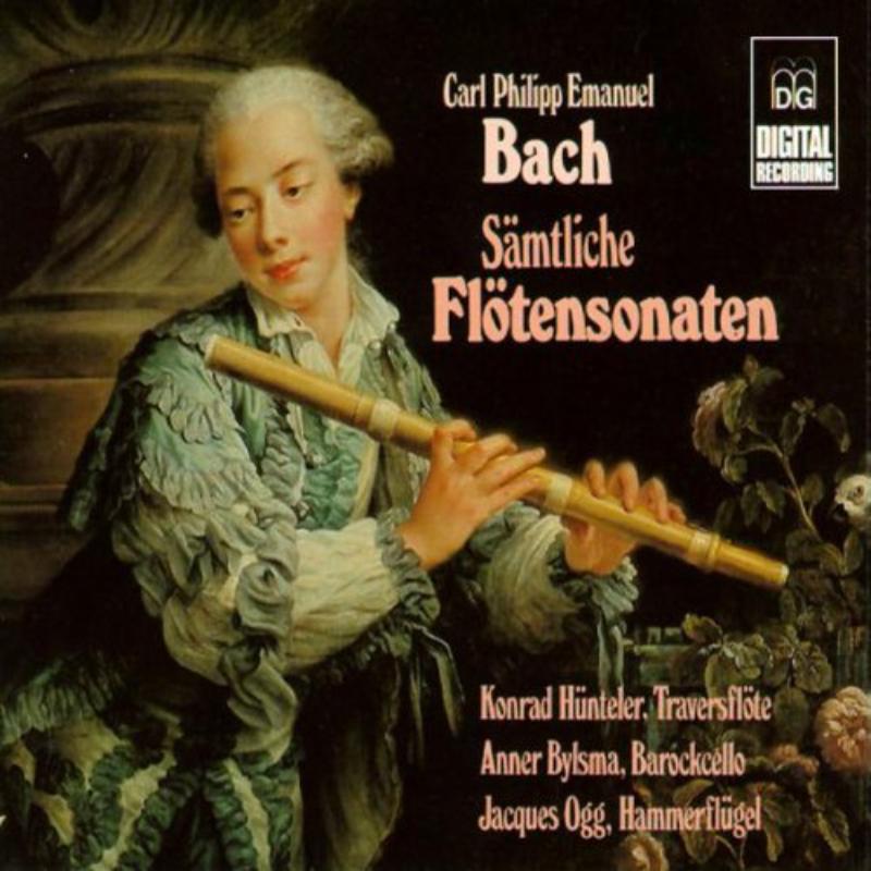 Konrad Hunteler; Anner Bylsma; Jacques Ogg: C.P.E Bach: Complete Flute Sonatas