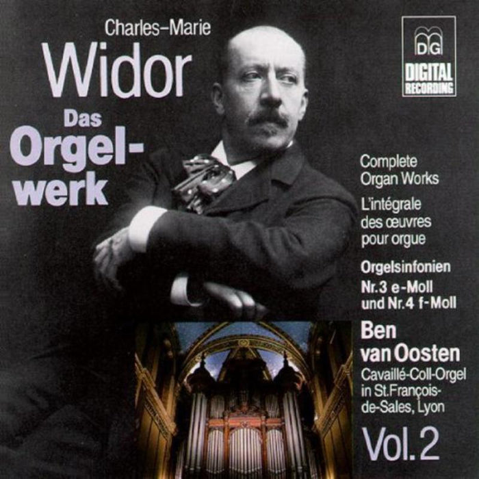 Ben van Oosten: Widor: Complete Organ Works, Vol. 2