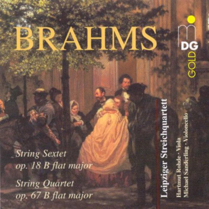 Brahms: Leipziger Streichquartett/Rohde/Sanderling