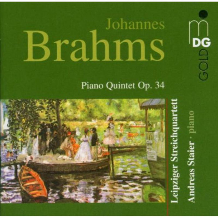 Brahms: Leipziger Streichquartett/Staier