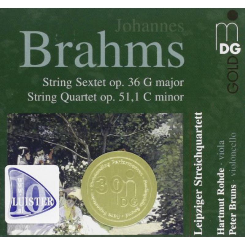 Brahms: Leipziger Streichquartett/Rohde/Bruns