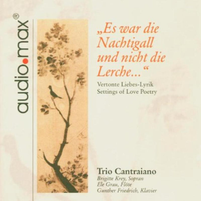 Trio Cantraiano: Es war die Nachtigall und nicht die Lerche