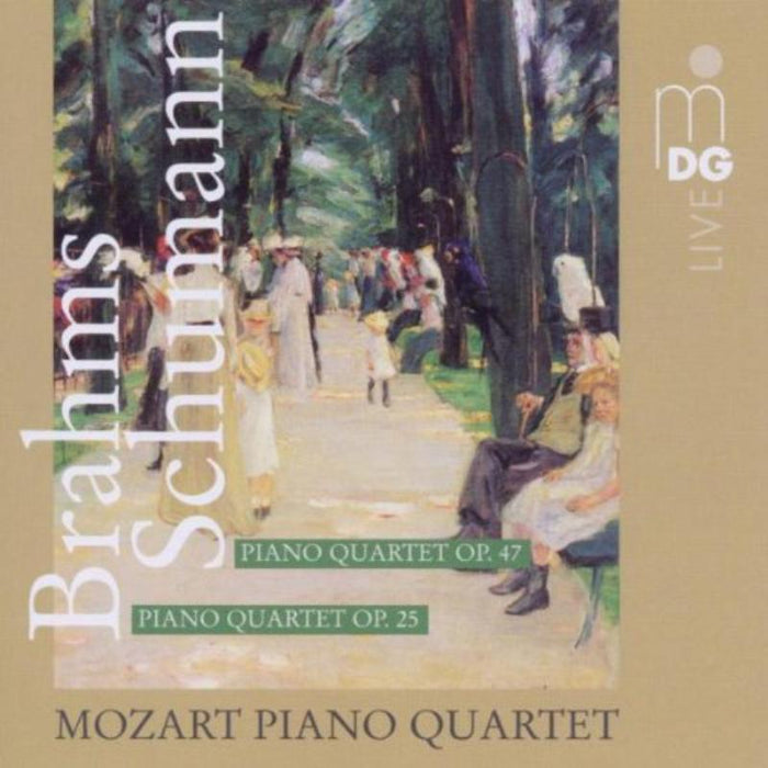 Brahms/R.Schumann: Mozart Piano Quartet
