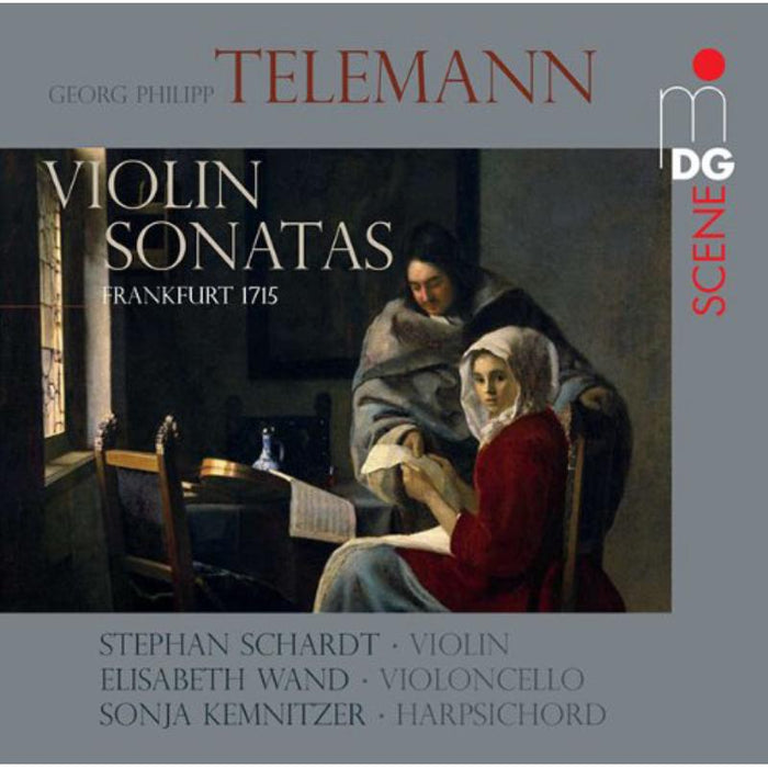 Telemann:  Violin Sonatas Frankfurt 1715: Stephan Schardt, violin  Elisa