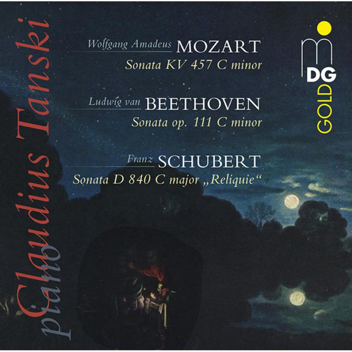 Claudius Tanski: Mozart: Sonata C Minor KV 457 / Sonata C Minor Op. 111 / Sonata C Major D 840