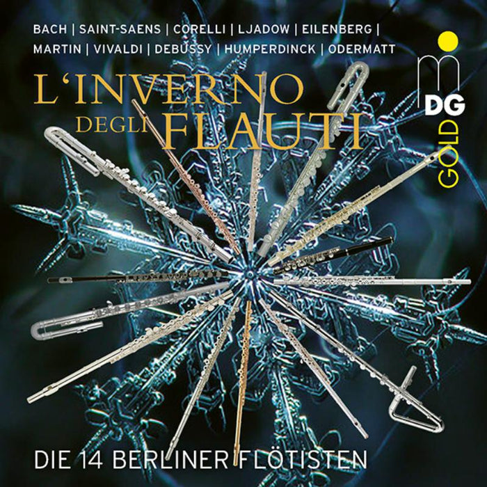 The 14 Flautists Of The Berliner Philharmoniker: Christmas Favourites From Bach, Saint-Saens, Corelli Etc