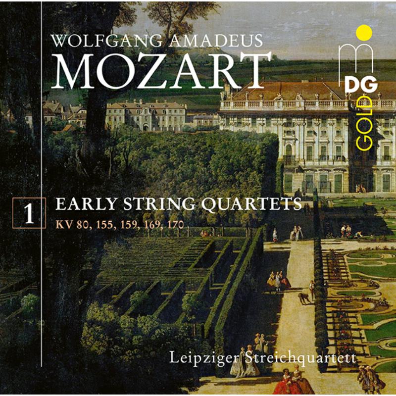 Leipzig String Quartet: Mozart: Early String Quartets Vol 1