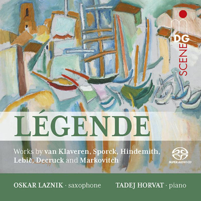Oskar Laznik; Tadej Horvat: LEGENDE: Works By Van Klaveren, Sporck, Hindemith