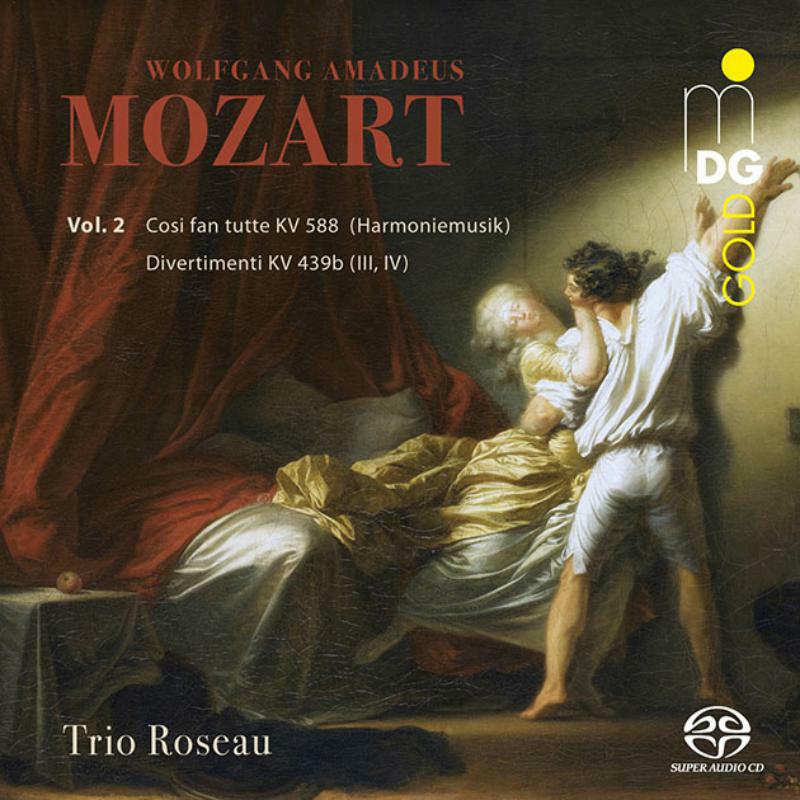 Trio Roseau: Mozart: Cosi Fan Tutte KV 588; Divertimenti KV 439b (III, IV) (SACD)