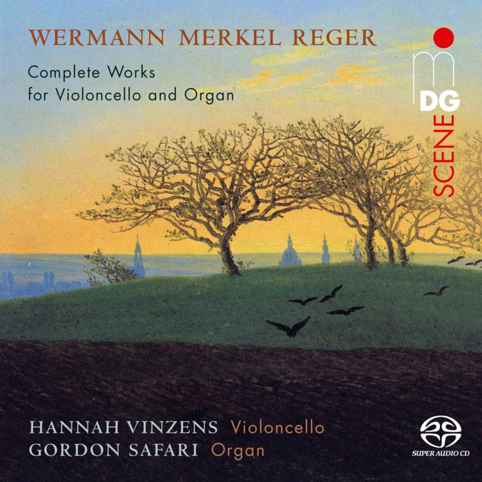 Hannah Vinzens; Gordon Safari: Wermann, Merkel & Reger: Comp Wks For Cello & Organ