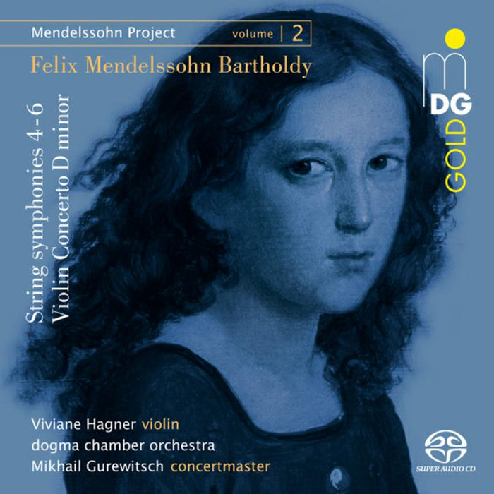 Viviane Hagner; Dogma Chamber Orchestra; Mikhail Gurewitsch: String Symphonies 4-6 / Violin Conc. In D Minor