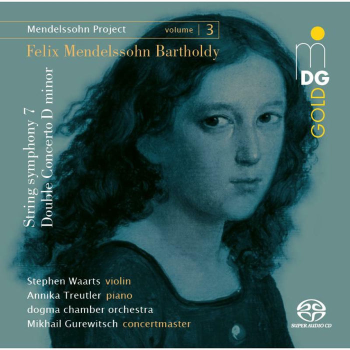 Stephen Waarts; Annika Treutler; Dogma Chamber Orchestra: Mendelssohn: Sinfonia VII Dble Conc For Violin, Piano & Orch