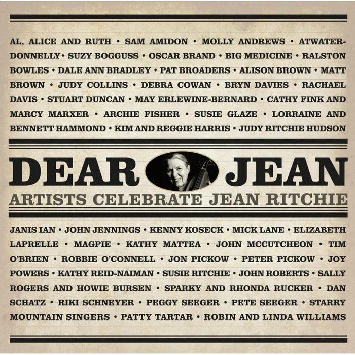 Various Artists: Dear Jean: Artists Celebrate Jean Ritchie