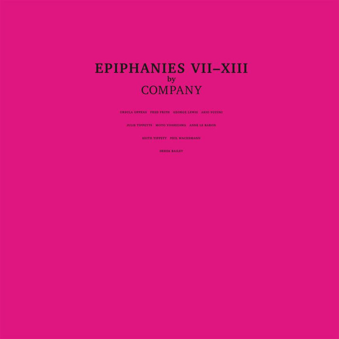 Company: Epiphanies VII-XIII
