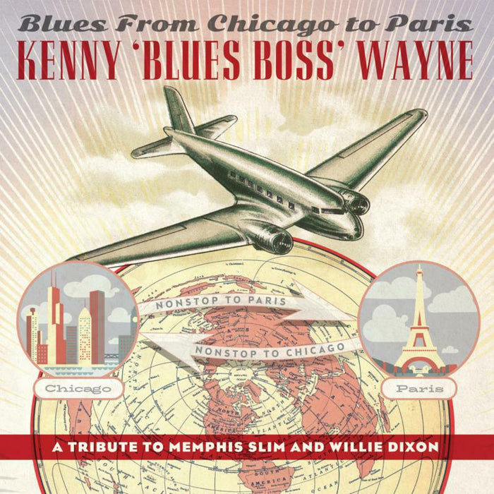 Kenny 'Blues Boss' Wayne: Blues From Chicago To Paris (LP)