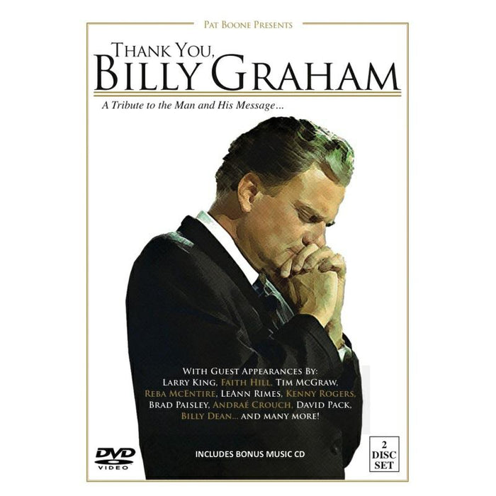 Billy Graham: Thank You, Billy Graham: A Tribute To The Man And His Message (CD+DVD)