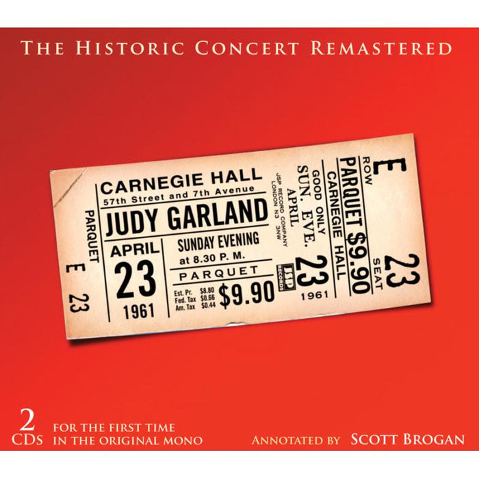 Judy Garland: The Historic Carnegie Hall Concert