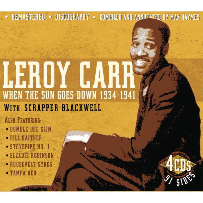 Leroy Carr: When The Sun Goes Down 1934-41