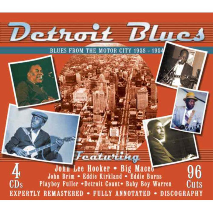 Various Artists: Detroit Blues: Blues From The Motor City 1938-1954
