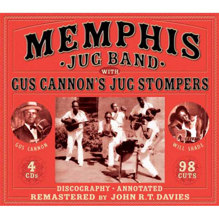 Memphis Jug Band: Memphis Jug Band With Gus Cannon's Jug Stompers