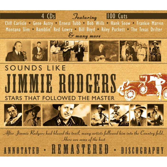 Various Artists: Sounds Like Jimmie Rodgers: Stars That Followed The Master