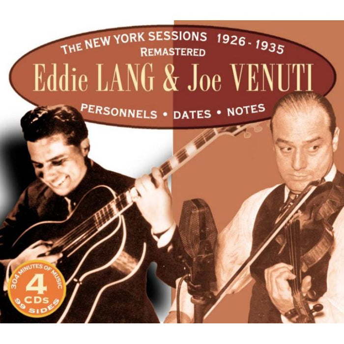 Eddie Lang & Joe Venuti: The New York Sessions 1926-1935