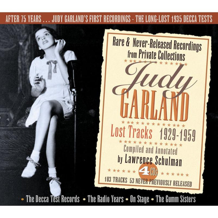 Judy Garland: Lost Tracks: 1929-1959